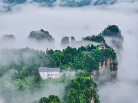 雨后张家界美成了仙境