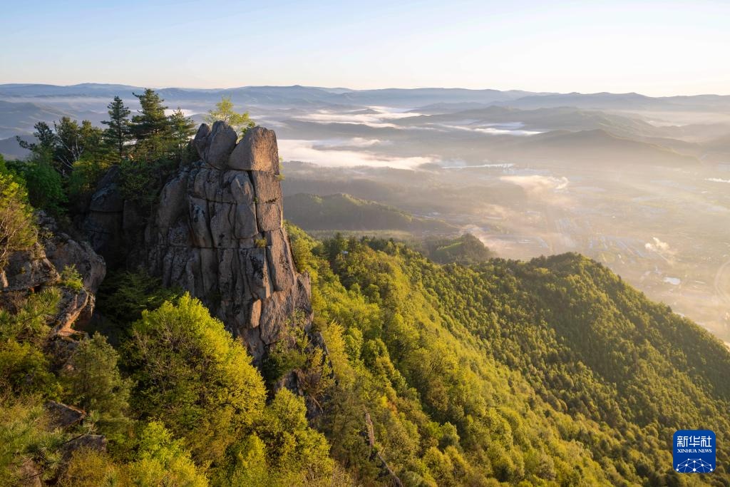天空之眼瞰祖国丨“林都”伊春的初夏