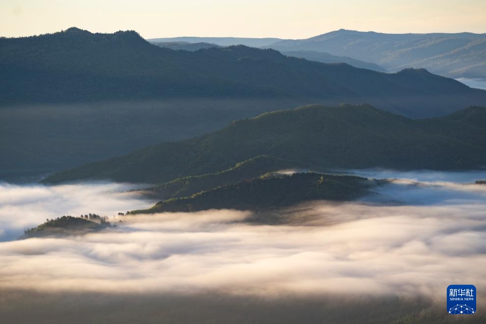天空之眼瞰祖国丨“林都”伊春的初夏