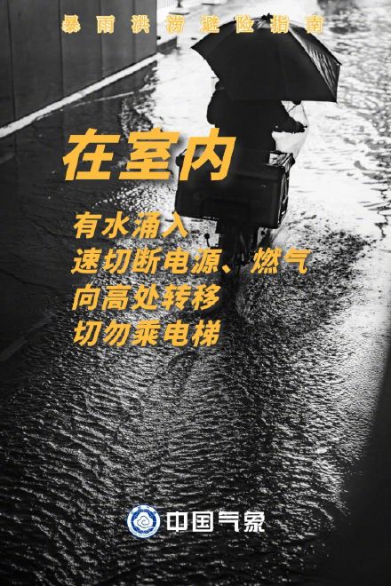 转发收藏！暴雨洪涝避险指南