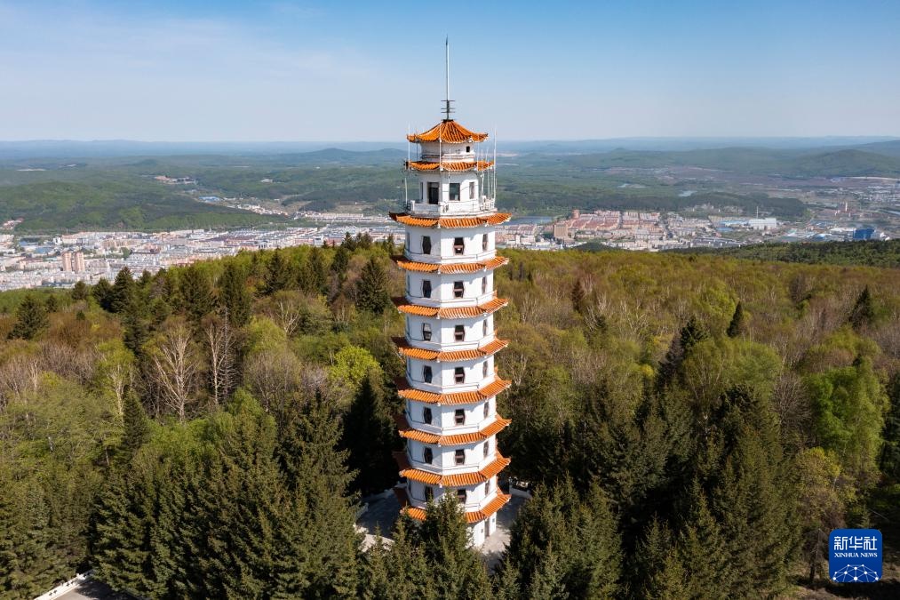 天空之眼瞰祖国丨“林都”伊春的初夏