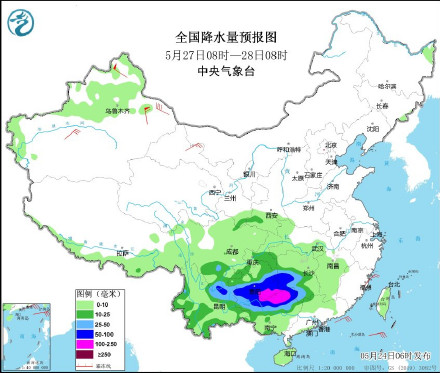 本轮降雨过程进入尾声 未来十天南方地区降雨过程频繁 本轮降雨过程进入尾声 未来十天南方地区降雨过程频繁