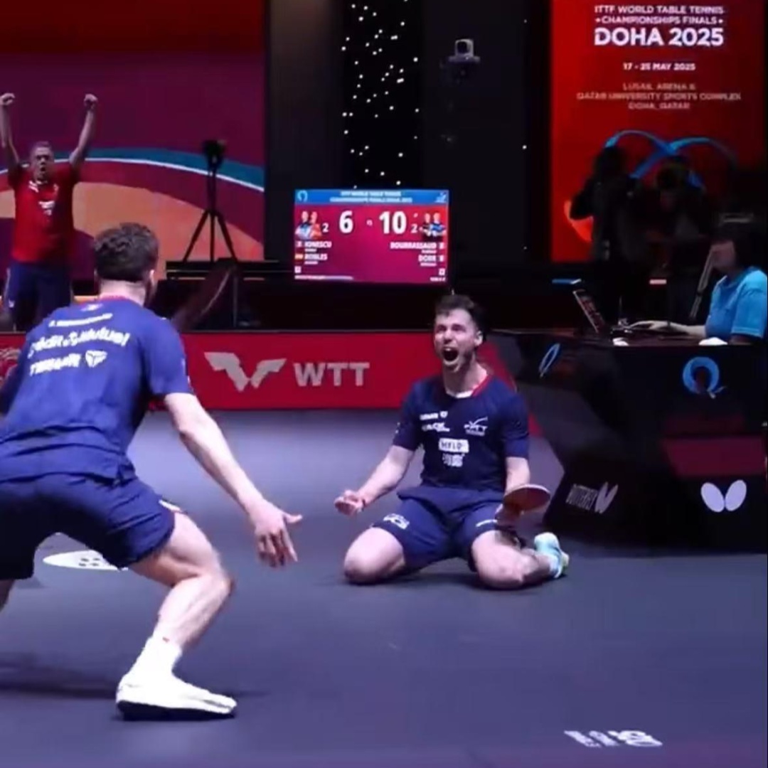乐极生悲!法国选手庆祝晋级用力过猛导致受伤,无奈退出世乒赛决赛 乐极生悲!法国选手庆祝晋级用力过猛导致受伤,无奈退出世乒赛决赛