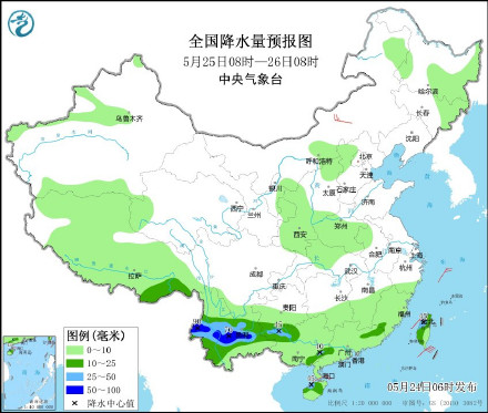 本轮降雨过程进入尾声 未来十天南方地区降雨过程频繁 本轮降雨过程进入尾声 未来十天南方地区降雨过程频繁
