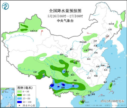 本轮降雨过程进入尾声 未来十天南方地区降雨过程频繁 本轮降雨过程进入尾声 未来十天南方地区降雨过程频繁
