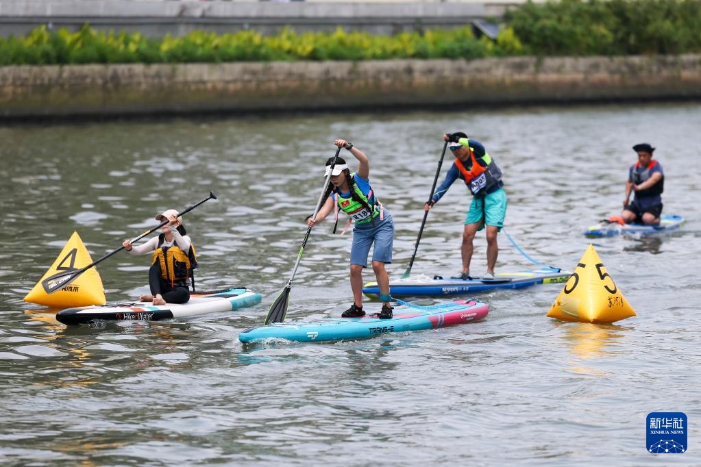2025“苏河湾”上海桨板公开赛举行
