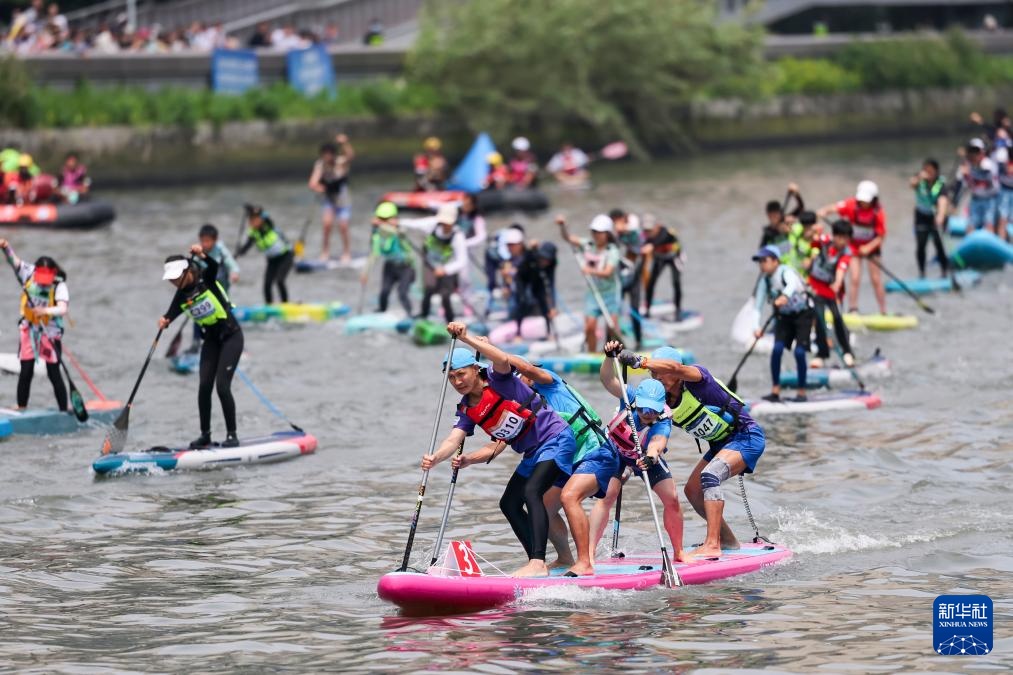 2025“苏河湾”上海桨板公开赛举行