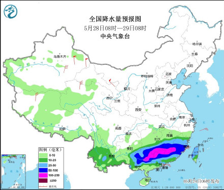 本轮降雨过程进入尾声 未来十天南方地区降雨过程频繁 本轮降雨过程进入尾声 未来十天南方地区降雨过程频繁