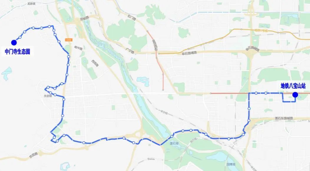 配合1号线支线建设，北京地铁八角游乐园站6月2日起封站