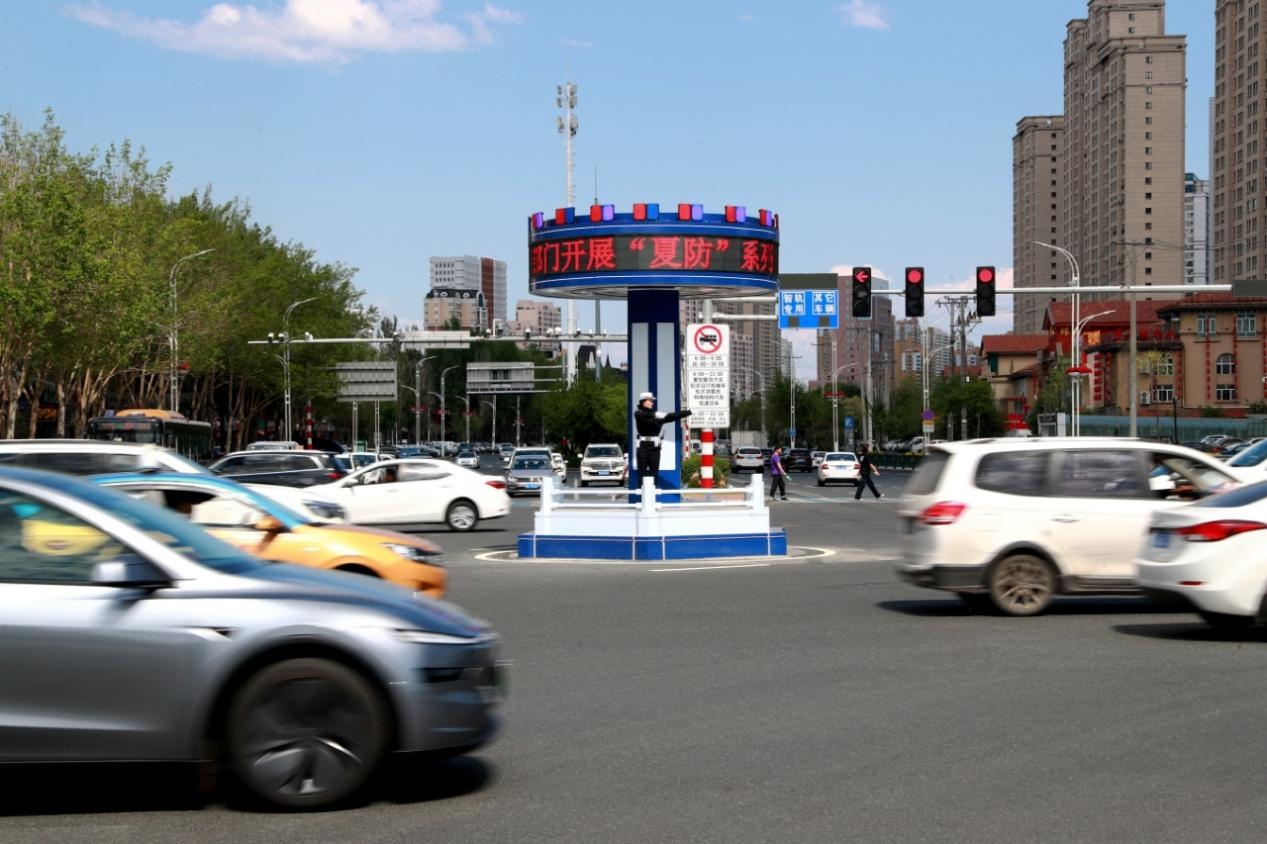 惠民保畅！冰城公安推进道路交通设施提档升级