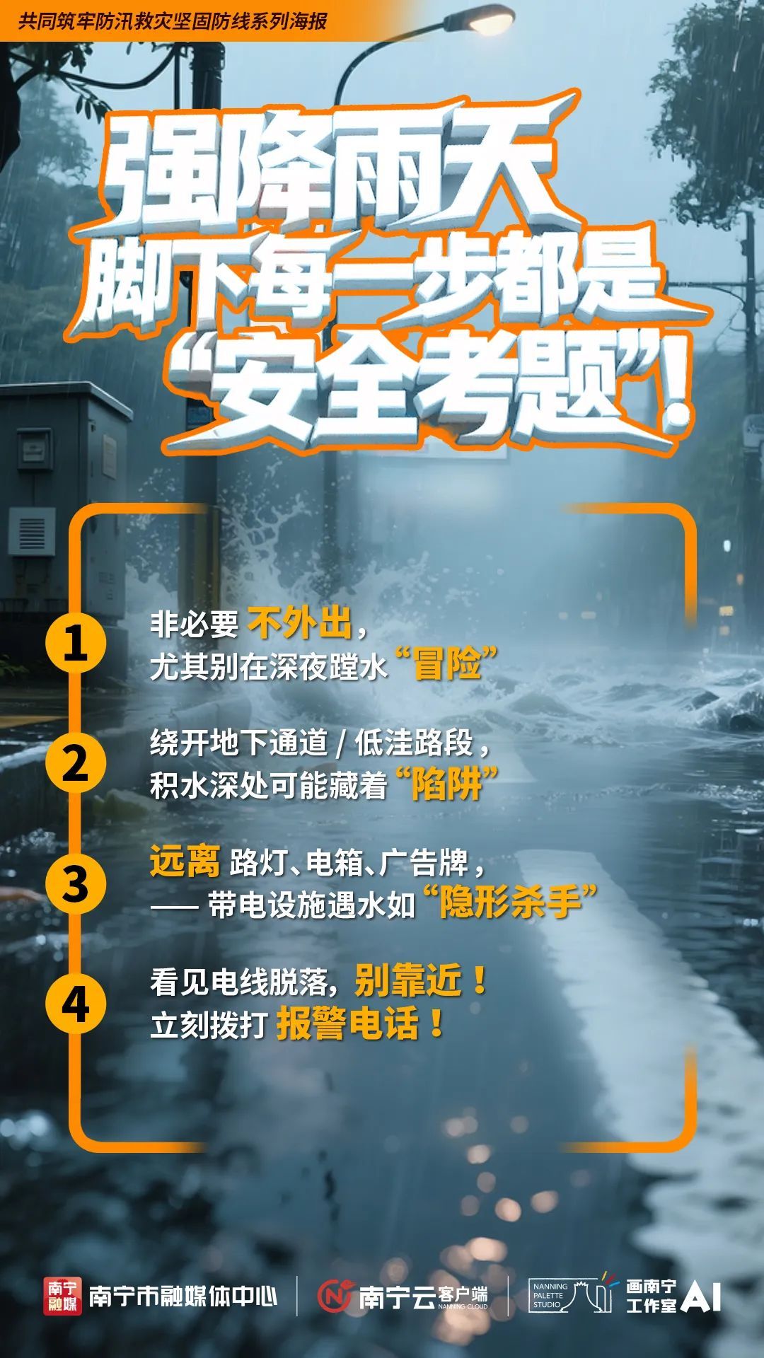 转发扩散，关键时刻能避险！