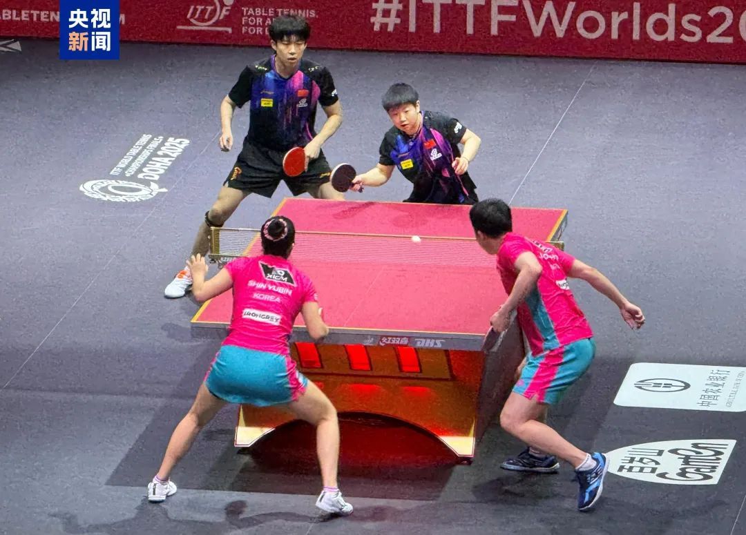 “莎头组合”剑指三连冠！多哈世乒赛第八日赛程→