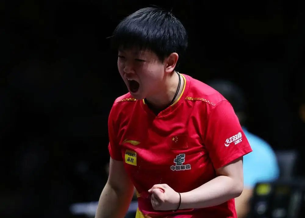 孙颖莎夺得世乒赛女单冠军，赛后激动落泪：我和王曼昱都是胜利者