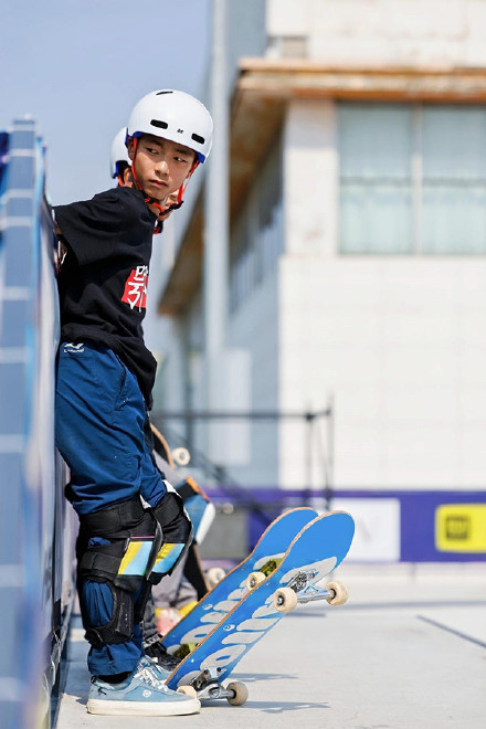 十五运会滑板资格赛开赛 十五运会滑板资格赛开赛