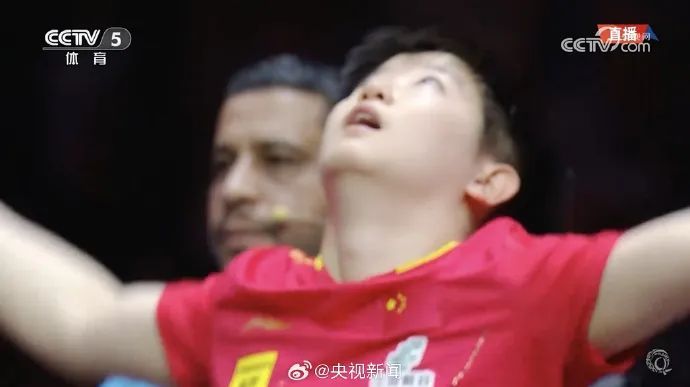 双金王！孙颖莎哭了