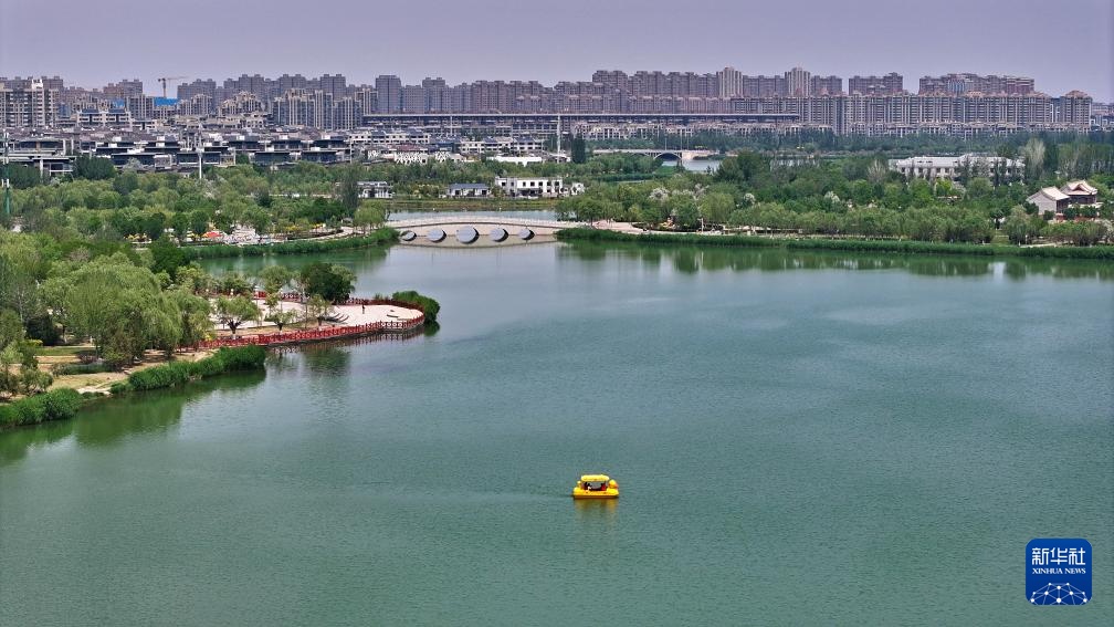 银川:夏日“塞上湖城”美如画 银川:夏日“塞上湖城”美如画