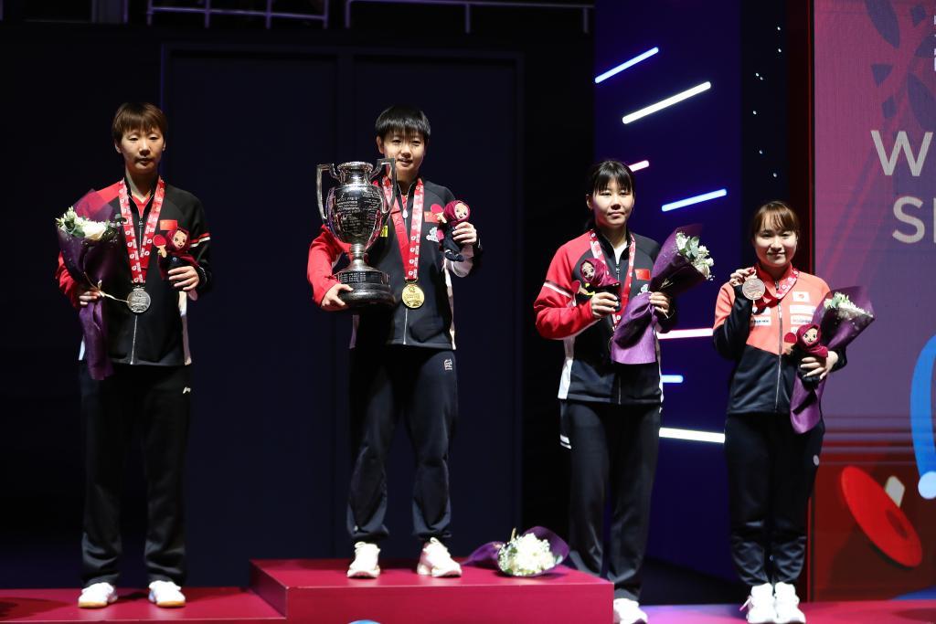 世乒赛综合:中国队四金收官 王楚钦、孙颖莎双线登顶 世乒赛综合:中国队四金收官 王楚钦、孙颖莎双线登顶