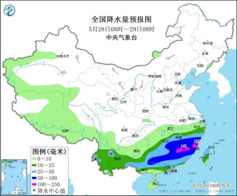 今年以来南方最强降雨过程来了！贵州湖南江西福建等地需关注