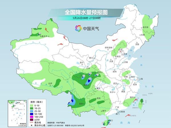 南方维持多雨格局 东北多地或迎今年首个30℃!全国天气一览 南方维持多雨格局 东北多地或迎今年首个30℃!全国天气一览