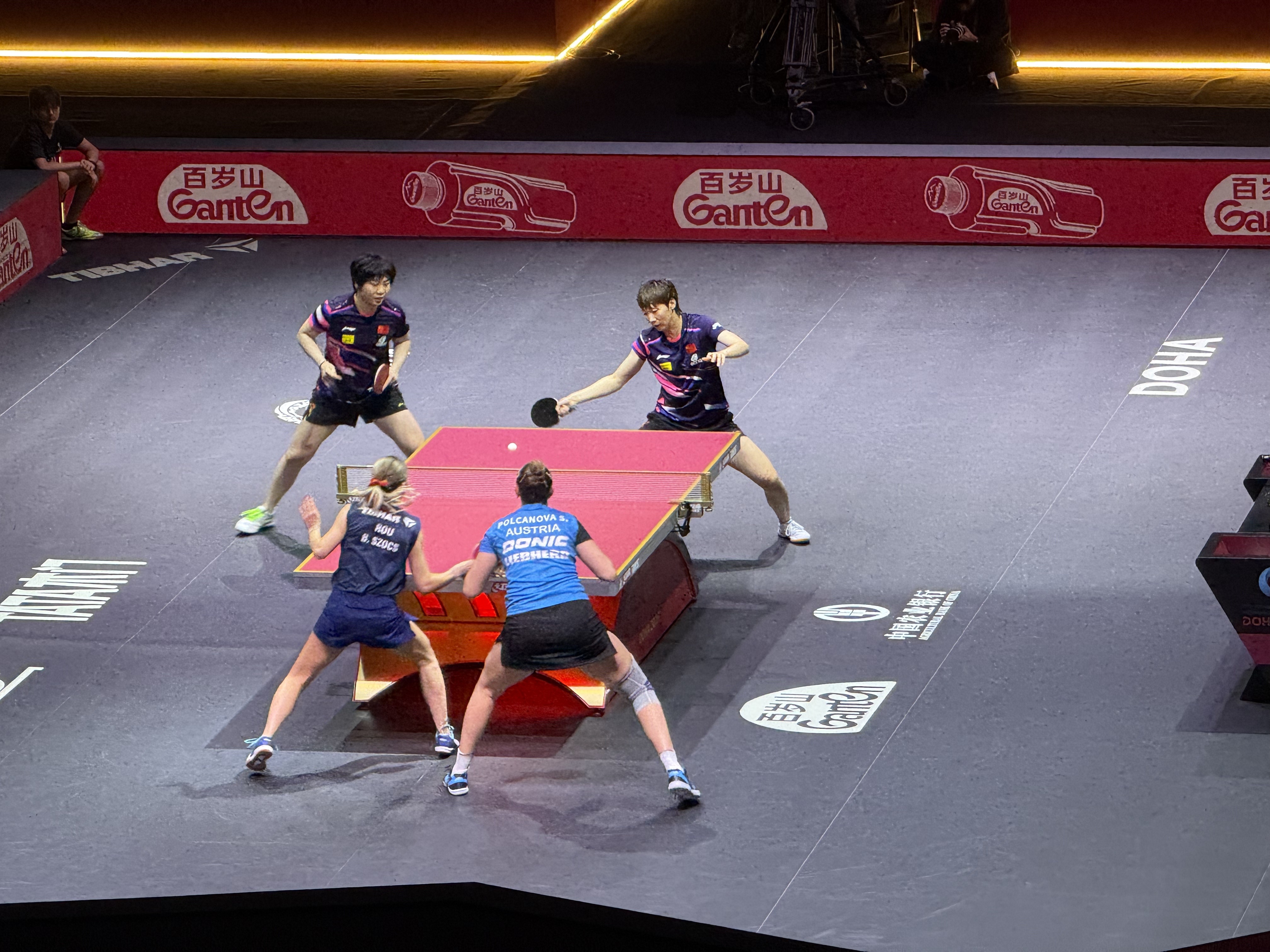 王曼昱/蒯曼夺得多哈世乒赛女双冠军,国乒4金收官 王曼昱/蒯曼夺得多哈世乒赛女双冠军,国乒4金收官