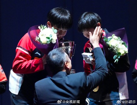 孙颖莎说要继续为国而战为热爱而战 孙颖莎说要继续为国而战为热爱而战