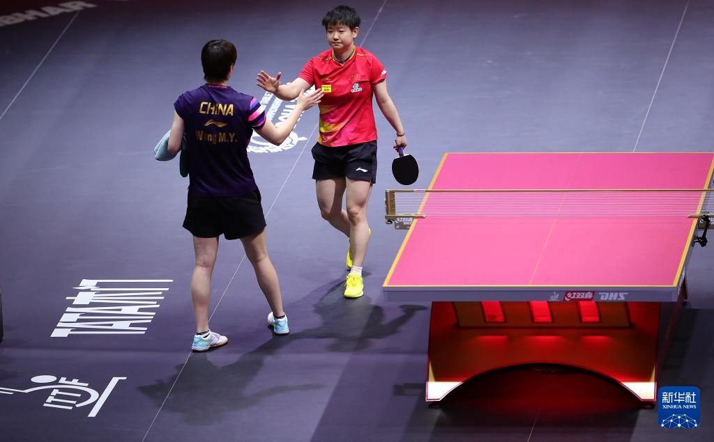 世乒赛：孙颖莎夺得女单冠军