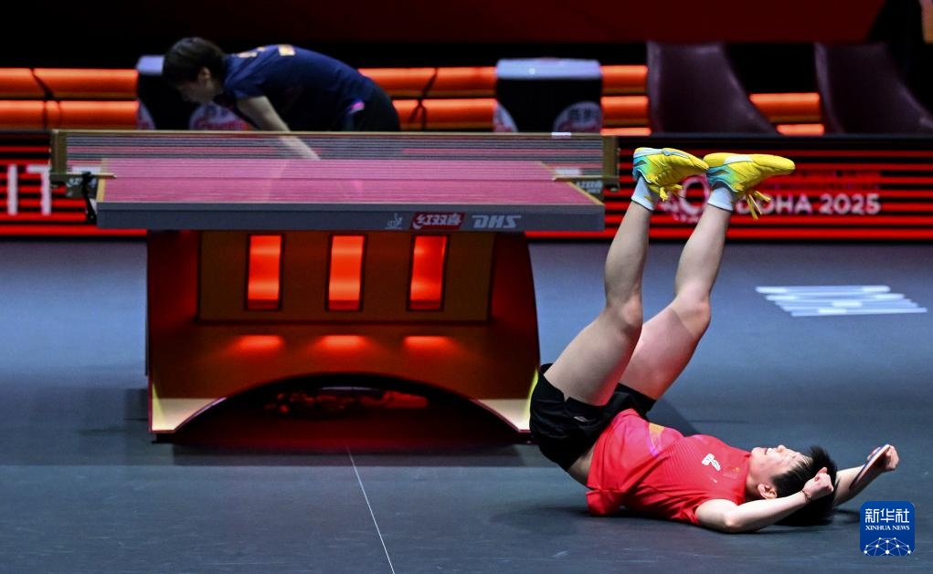 世乒赛：孙颖莎夺得女单冠军