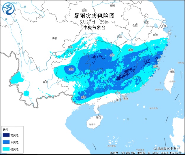 暴雨再袭广东，局地日降水量或突破5月历史极值