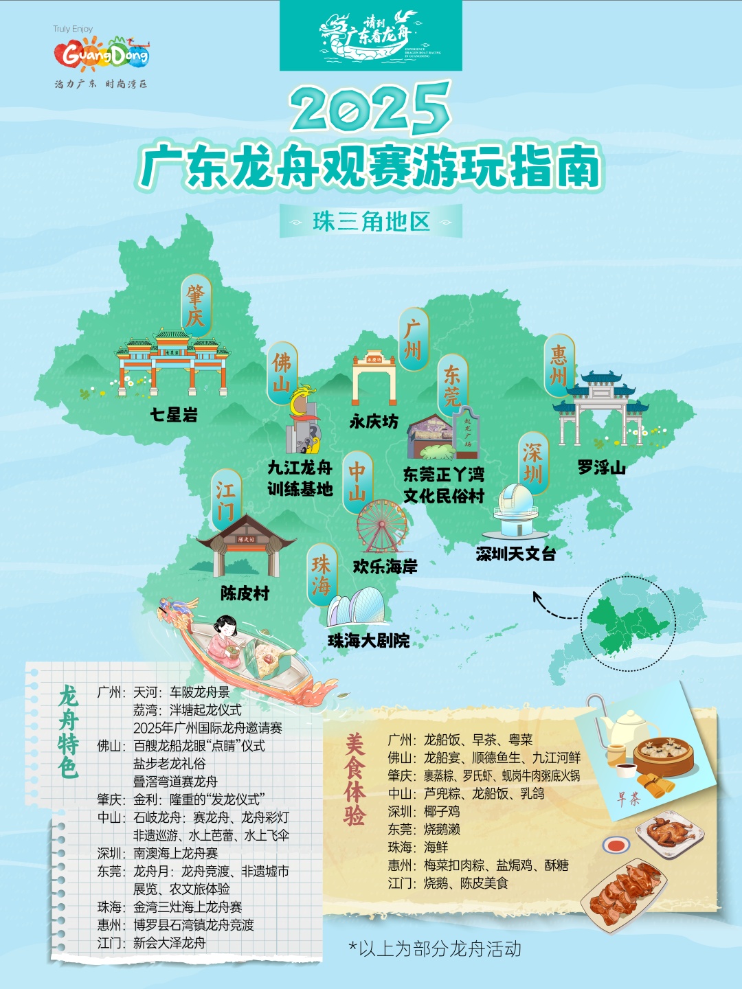 珠三角龙舟赛有多劲爆?拿好这份观赛地图→ 珠三角龙舟赛有多劲爆?拿好这份观赛地图→