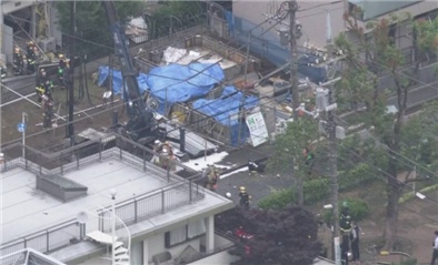 日本一处施工工地发生爆炸 至少10人受伤 日本一处施工工地发生爆炸 至少10人受伤