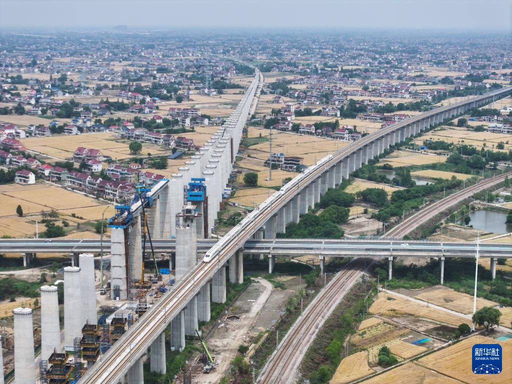 沪渝蓉高铁沪宁段站前Ⅷ标施工稳步推进 沪渝蓉高铁沪宁段站前Ⅷ标施工稳步推进