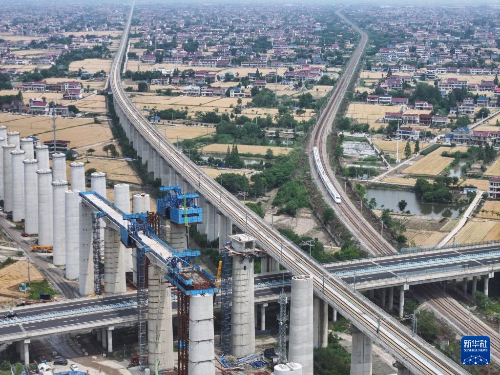 沪渝蓉高铁沪宁段站前Ⅷ标施工稳步推进 沪渝蓉高铁沪宁段站前Ⅷ标施工稳步推进