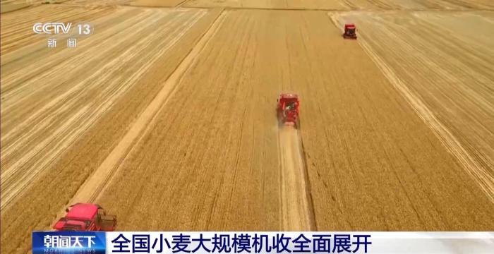 全国夏粮抢收进行时 1700万台套农机具战“三夏” 全国夏粮抢收进行时 1700万台套农机具战“三夏”
