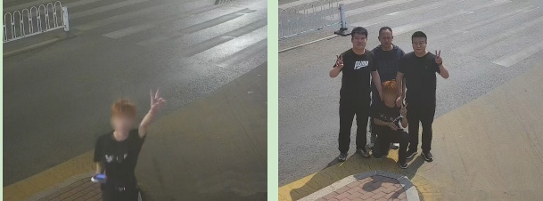 盗贼挑衅比“耶”？民警“双倍耶”霸气回应！