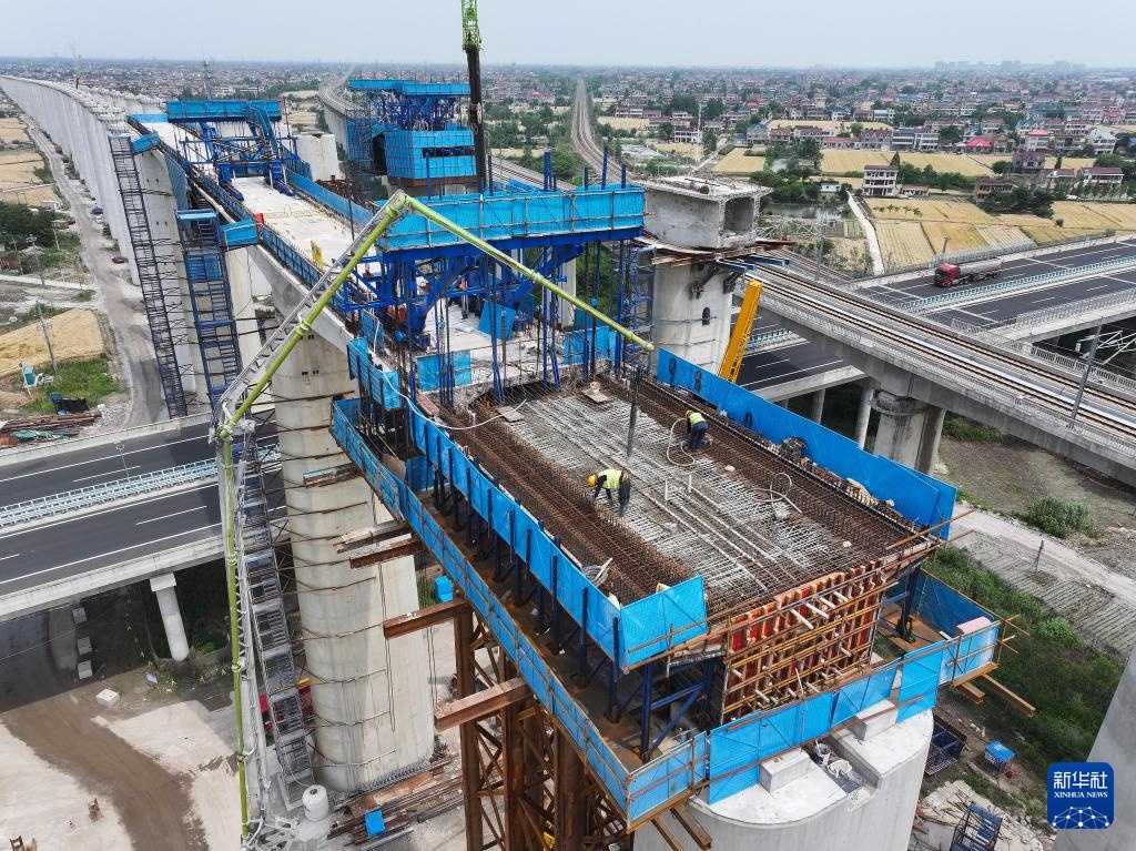 沪渝蓉高铁沪宁段站前Ⅷ标施工稳步推进 沪渝蓉高铁沪宁段站前Ⅷ标施工稳步推进