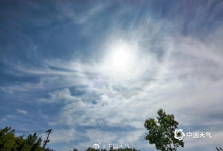 青海西宁太阳带光环 青海西宁太阳带光环
