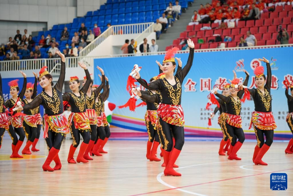 2025年全国老年人健身秧歌交流活动在新疆奎屯开幕 2025年全国老年人健身秧歌交流活动在新疆奎屯开幕