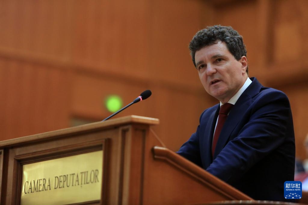 达恩宣誓就任罗马尼亚新一届总统