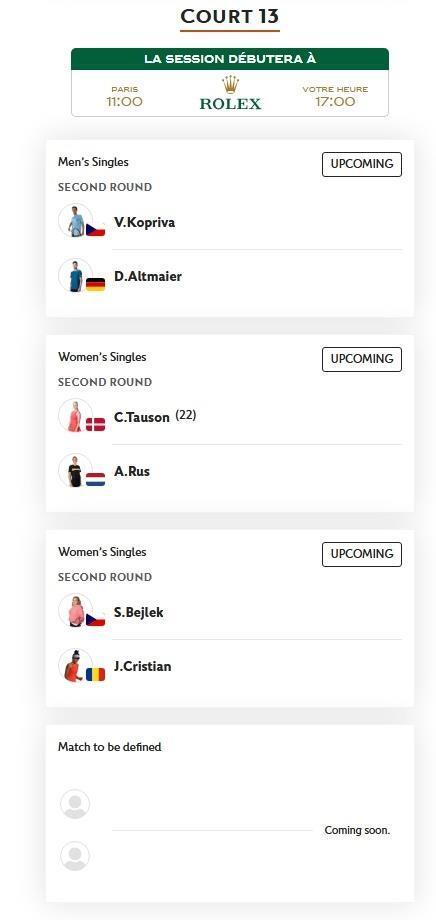 郑钦文将迎战阿朗戈,法网今日单打赛程 郑钦文将迎战阿朗戈,法网今日单打赛程
