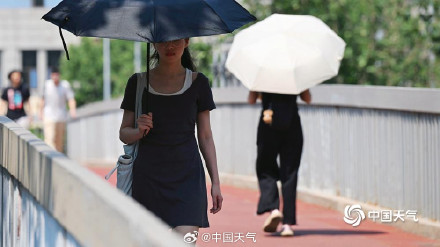 北京气温连续30度打卡