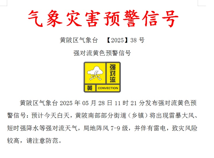 暴雨、大暴雨、雷暴大风!武汉连发预警 暴雨、大暴雨、雷暴大风!武汉连发预警