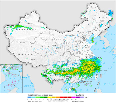 南方强降雨今天进入最强时段 南方强降雨今天进入最强时段