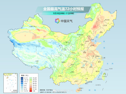 北方持续晴热东北部分地区或超30℃ 南方气温偏低