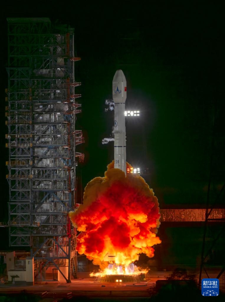 西昌卫星发射中心成功实施天问二号“零窗口”发射