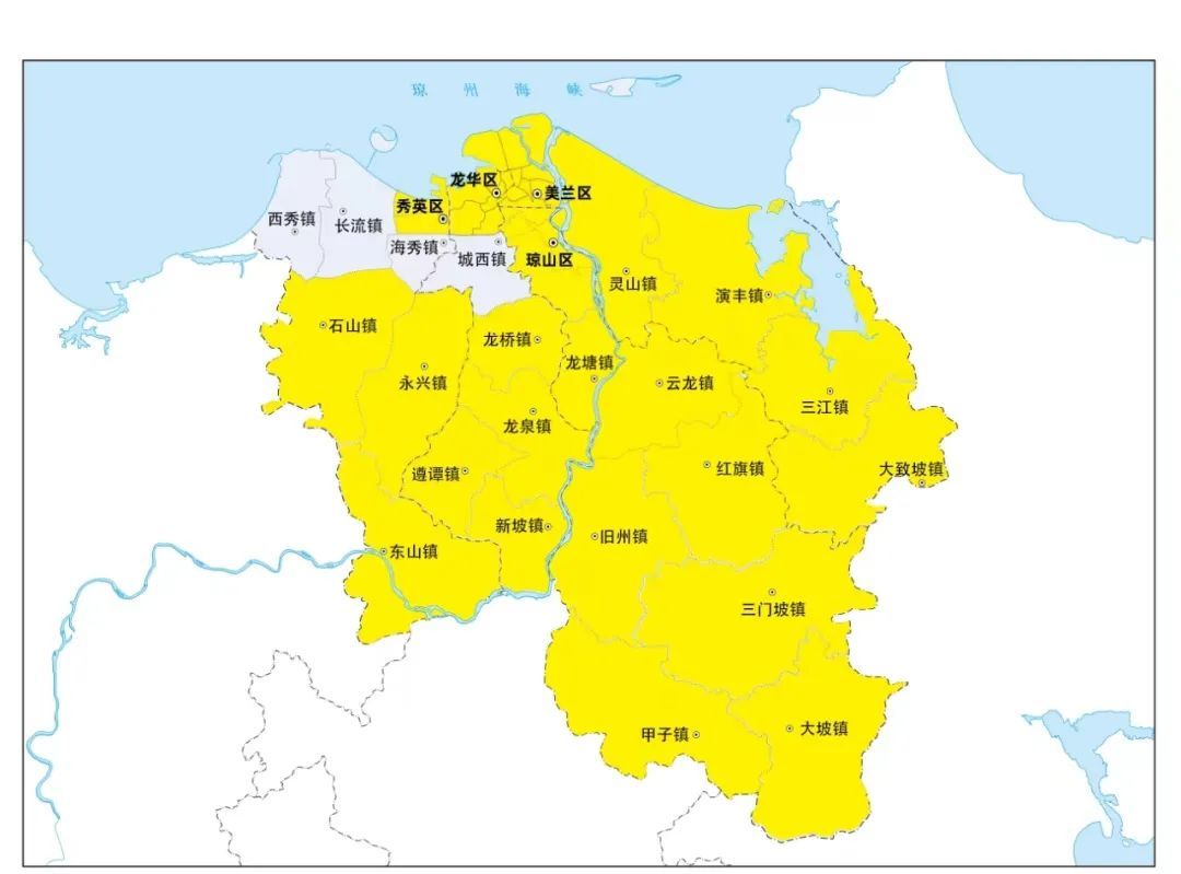 海口发布雷雨大风黄色预警