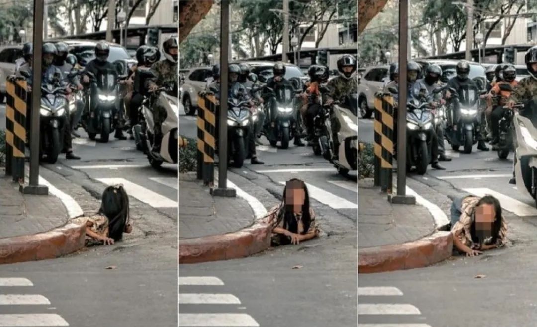 渗人!女子从菲律宾闹市排水道爬出,画面惊悚像恐怖电影 渗人!女子从菲律宾闹市排水道爬出,画面惊悚像恐怖电影