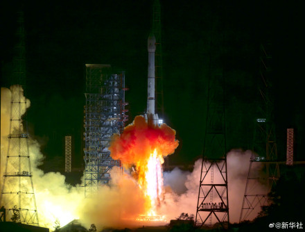 天问二号发射现场