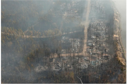 野火肆虐 加拿大萨斯喀彻温省进入紧急状态