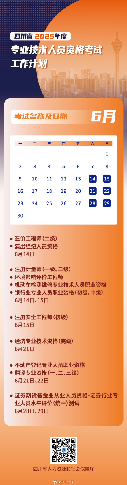 别错过!6月有这些职业资格考试→ 别错过!6月有这些职业资格考试→