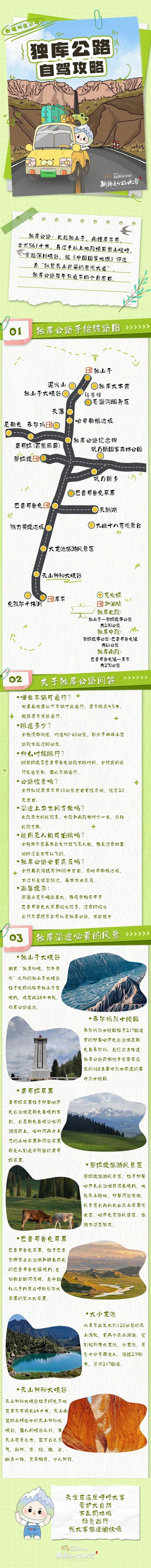 官宣！独库公路通车时间定了！